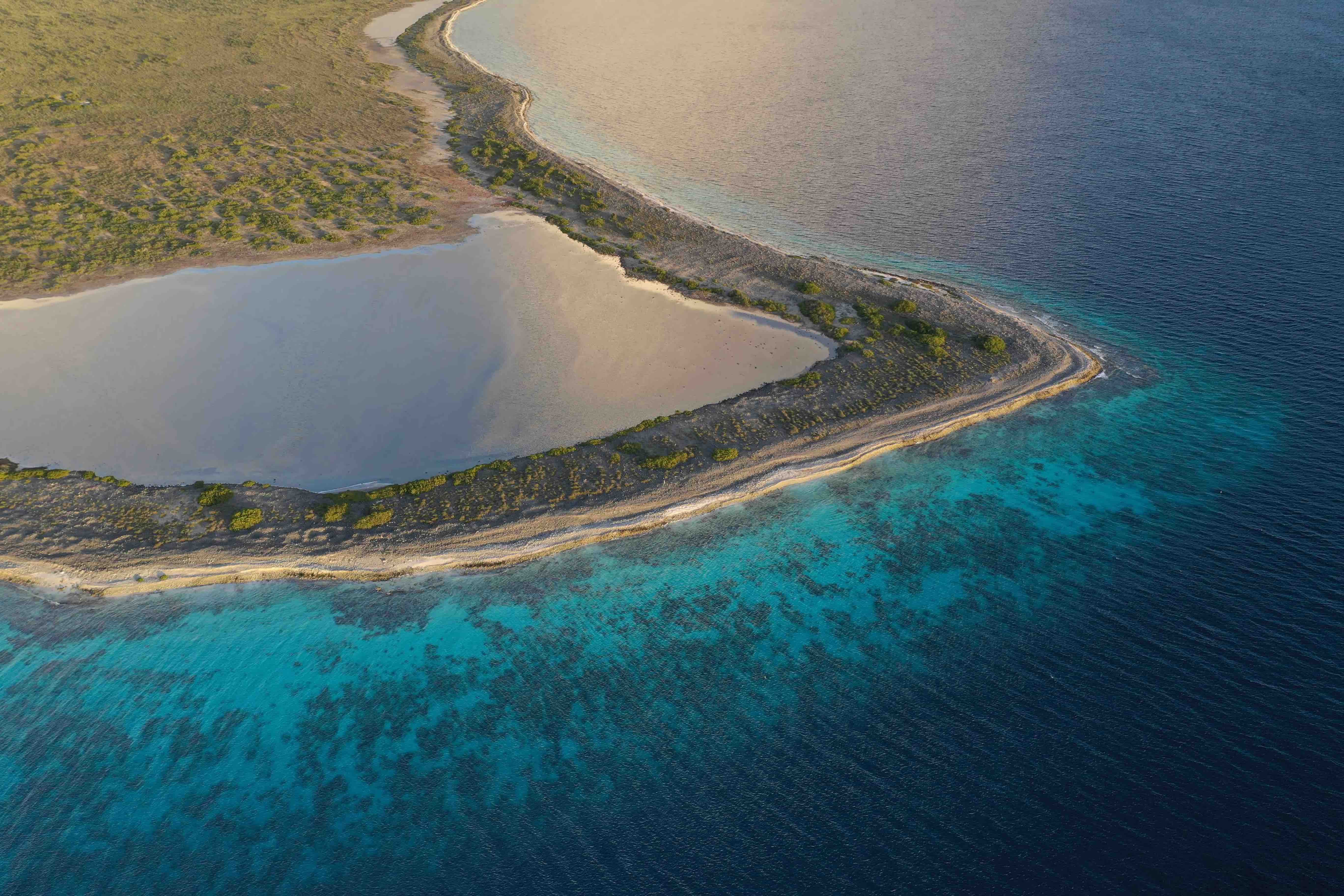 Klein Bonaire From Plane