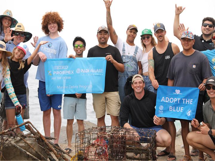 Group photo for Adopt the Blue.