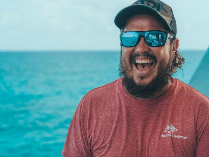 Person smiling for the camera.