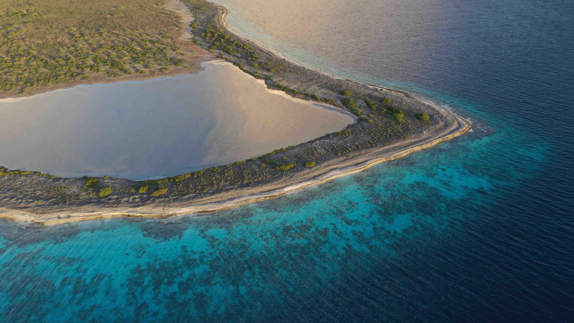 Klein Bonaire From Plane